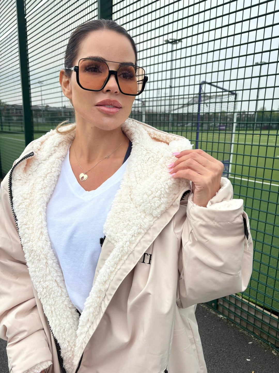 Asante Luxe Coat - Bone