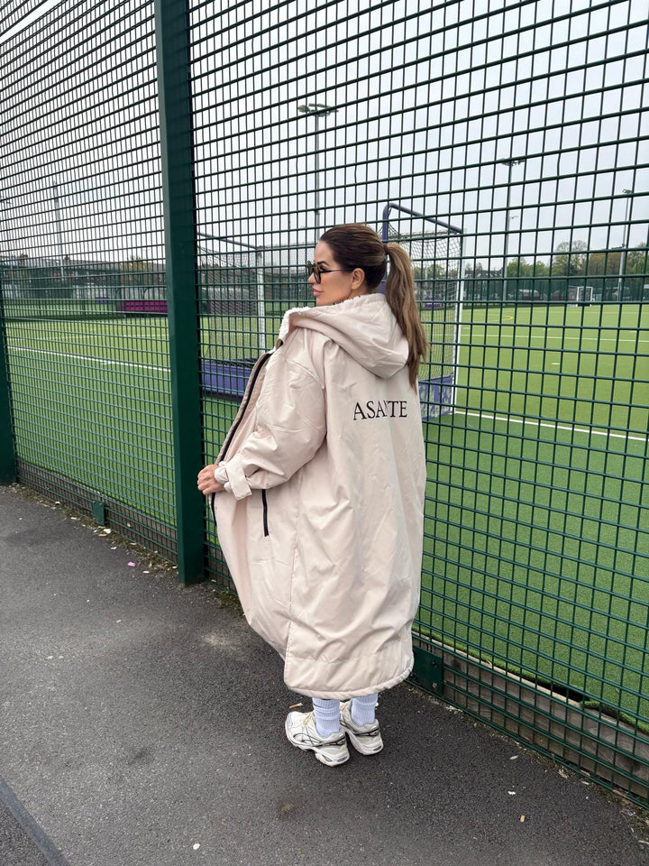 Asante Luxe Coat - Bone