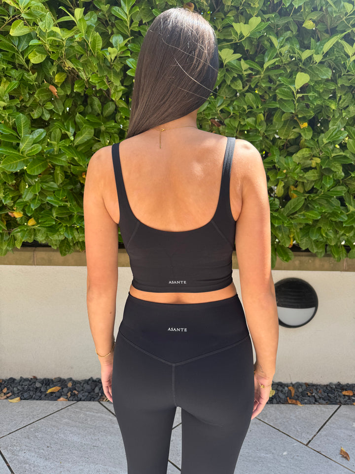 Contour Collection Bra Top - Black