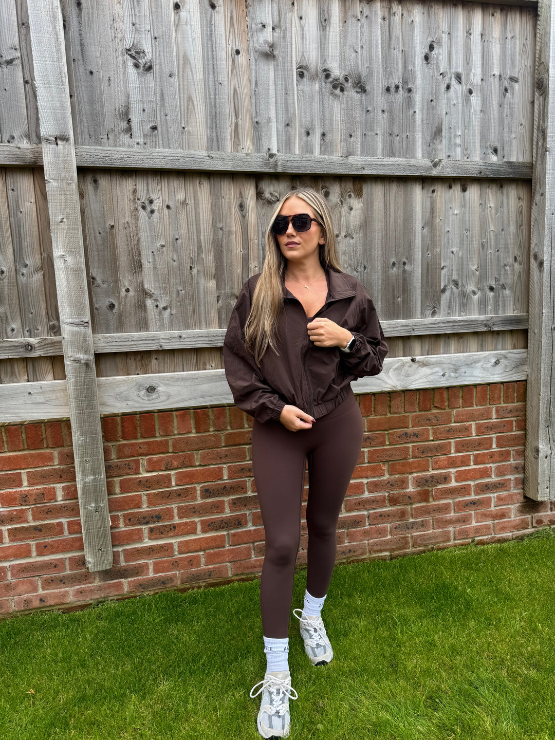 Full Zip Jacket - Chocolate