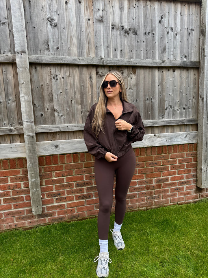 Full Zip Jacket - Chocolate