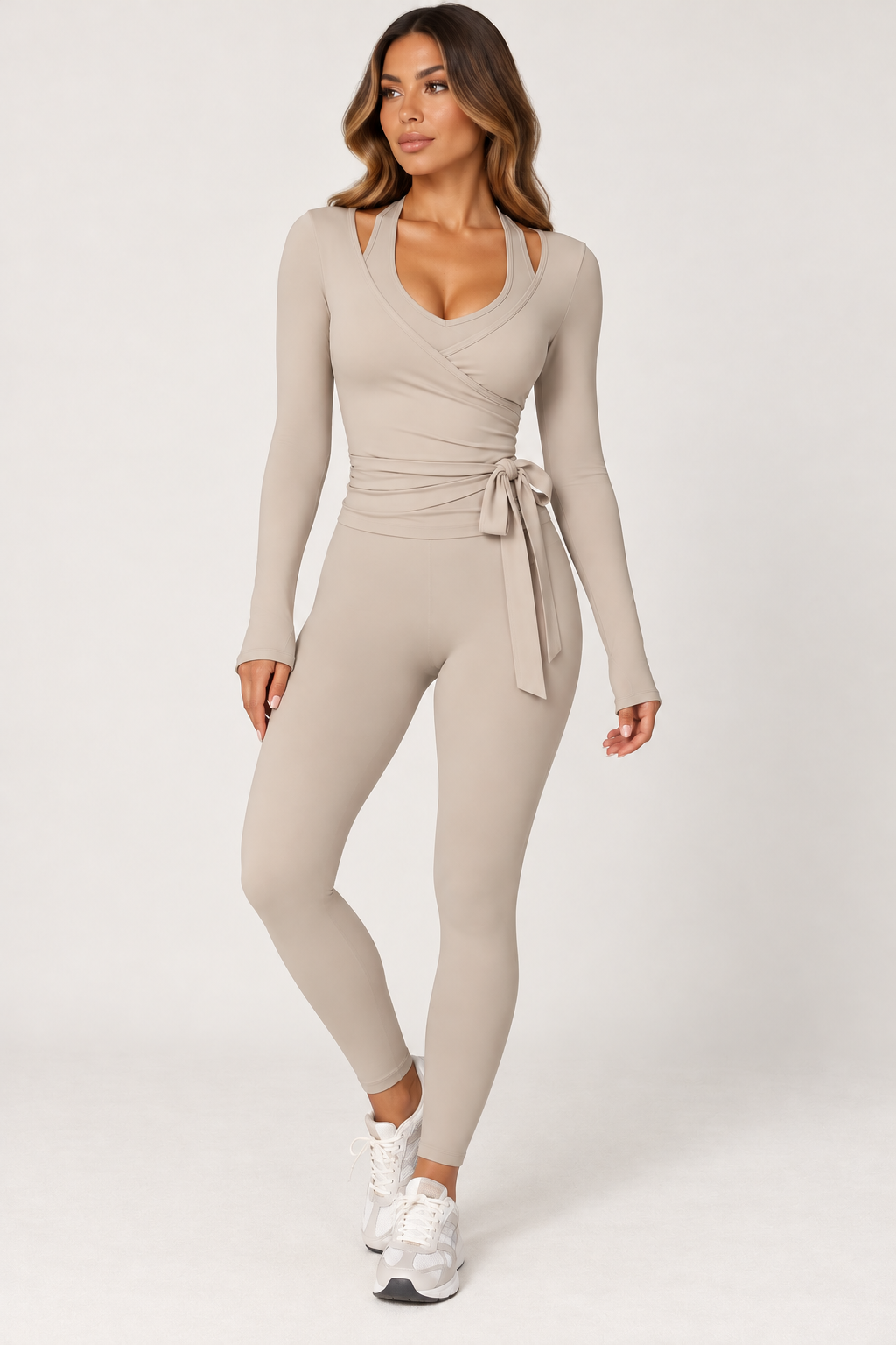 Wrap Top - Flaxen